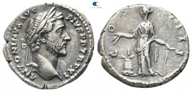 Antoninus Pius AD 138-161. Struck AD 144-148. Rome. Denarius AR