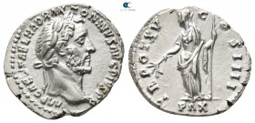 Antoninus Pius AD 138-161. Struck AD 151-152. Rome. Denarius AR