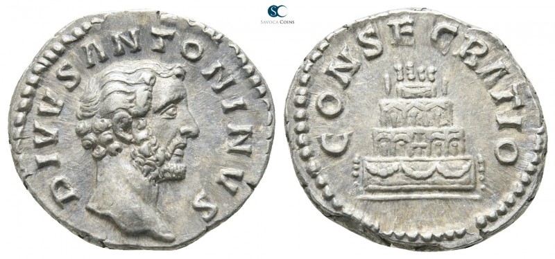 Antoninus Pius AD 138-161. Struck under Marcus Aurelius and Lucius Verus. Rome
...