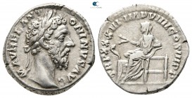 Marcus Aurelius AD 161-180. Rome. Denarius AR