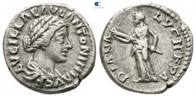 Lucilla AD 164-169. Struck AD 161-162. Rome. Denarius AR