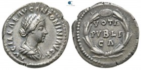 Lucilla AD 164-169. Rome. Denarius AR