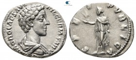 Commodus, as Caesar AD 166-177. Rome. Denarius AR