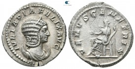 Julia Domna, wife of Septimius Severus AD 193-217. Rome. Antoninianus AR