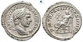 Caracalla AD 198-217. Rome. Denarius AR