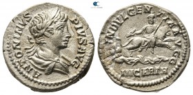 Caracalla AD 198-217. Struck AD 204. Rome. Denarius AR