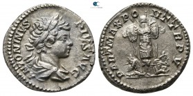 Caracalla AD 198-217. Rome. Denarius AR