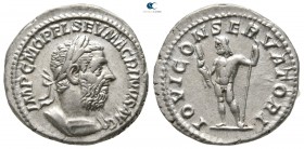 Macrinus AD 217-218. Rome. Denarius AR