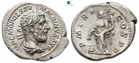 Macrinus AD 217-218. Rome. Denarius AR