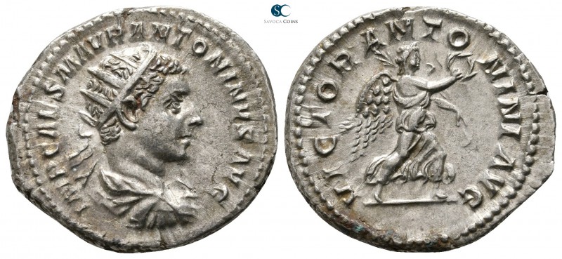 Elagabalus AD 218-222. Rome
Antoninianus AR

24 mm., 5,54 g.

IMP CAES M AV...