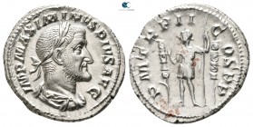 Maximinus I Thrax AD 235-238. Rome. Denarius AR