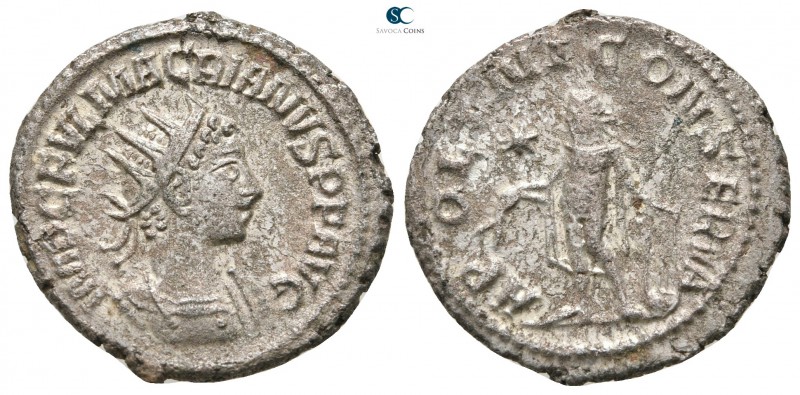 Macrianus, usurper AD 260-261. Antioch
Antoninianus Billon

20 mm., 3,57 g.
...