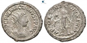 Macrianus, usurper AD 260-261. Antioch. Antoninianus Billon
