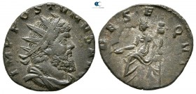 Aureolus AD 268. Struck in the name of Postumus. Mediolanum. Antoninianus Æ