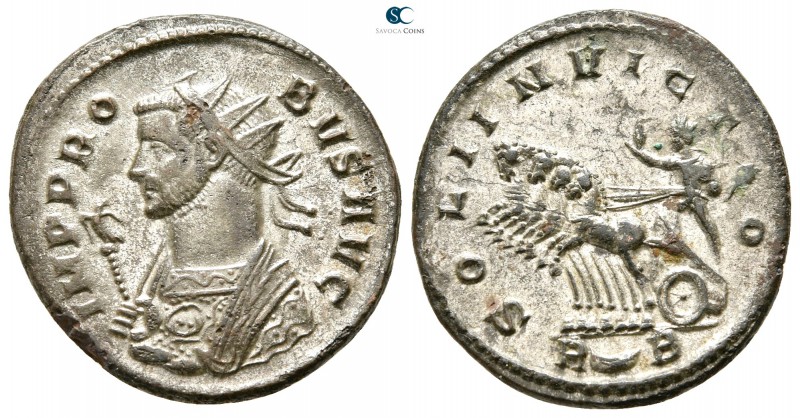 Probus AD 276-282. Rome
Antoninianus Æ silvered

22 mm., 4,62 g.

IMP PROBV...