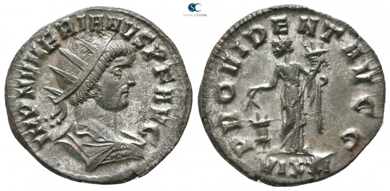 Numerian AD 283-284. Ticinum
Antoninianus Æ silvered

22 mm., 3,61 g.

IMP ...