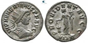 Numerian AD 283-284. Ticinum. Antoninianus Æ silvered