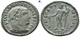 Diocletian AD 284-305. Heraclea. Follis Æ