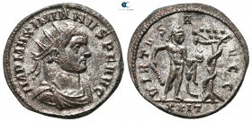 Maximianus Herculius. First reign AD 286-305. Struck circa AD 286-294. Ticinum. Antoninianus Billon