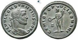 Constantius I as Caesar AD 293-305. Struck AD 294. Siscia. Follis Æ