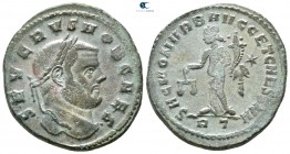 Severus II, as Caesar AD 305-306. Struck AD 305. Rome. Follis Æ