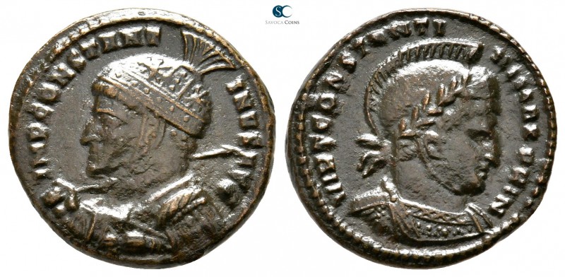 Constantinus I the Great AD 306-337. Aquileia
Follis Æ

19 mm., 2,81 g.

IM...