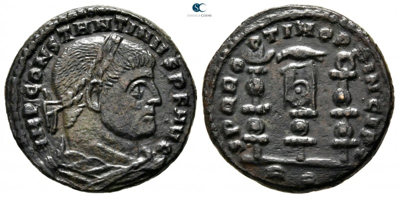 Constantinus I the Great AD 306-337. Rome
Follis Æ

22 mm., 4,11 g.

IMP CO...