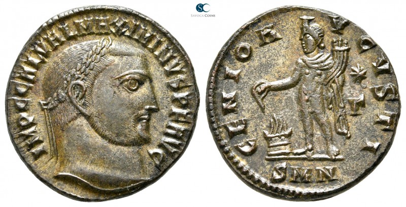 Maximinus II Daia AD 310-313. Nicomedia
Follis Æ

21 mm., 4,31 g.

IMP C GA...