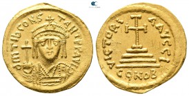 Tiberius II Constantine AD 578-582. Struck AD 579-582. Constantinople. 10th officina. Solidus AV