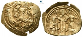 AD 1282-1328. Andronicus II Palaeologus, with Andronicus III (?). Uncertain mint. Hyperpyron AV