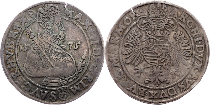 Maximilian II., 1 Thaler 1575, Joachimsthal Habsburg, Maximilian II., 1 Thaler 1...
