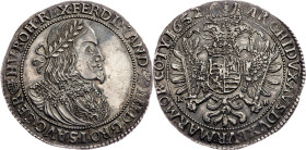 Ferdinand III., 1 Thaler 1652, KB, Kremnitz