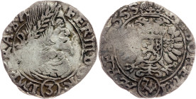 Ferdinand III., 3 Kreuzer 1655, Kuttenberg