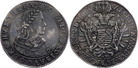 Leopold I., 1 Thaler 1660, KB, Kremnitz