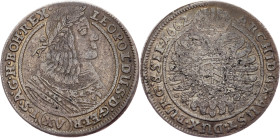 Leopold I., 15 Kreuzer 1662, G-H, Breslau