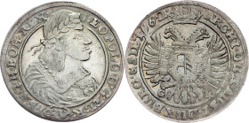 Leopold I., 15 Kreuzer 1662, GH, Breslau