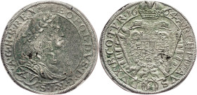 Leopold I., 15 Kreuzer 1664, Vienna
