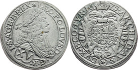 Leopold I., 15 Kreuzer 1675, Vienna