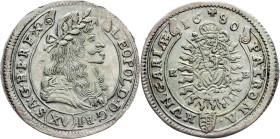 Leopold I., 15 Kreuzer 1680, Kremnitz