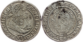 Leopold I., 6 Kreuzer 1681, Nagybanya