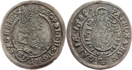 Leopold I., 6 Kreuzer 1682, KB