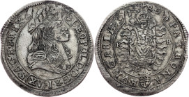 Leopold I., 15 Kreuzer 1684, KB, Kremnitz
