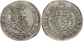 Leopold I., 15 Kreuzer 1692, KB