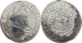 Leopold I., 15 Kreuzer 1696, Kremnitz