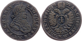 Leopold I., 1 Kreuzer 1699, MMW