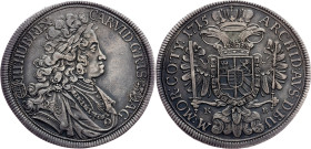 Charles VI., 1 Thaler 1715, KB, Kremnitz