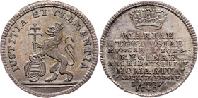 Maria Theresia, Jeton 1740, Vienna