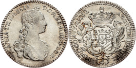 Maria Theresia, 1/4 Thaler 1742, Hall