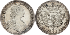 Maria Theresia, 1/4 Thaler 1742, Hall