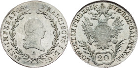 Franz I. (II.), 20 Kreuzer 1811, Vienna